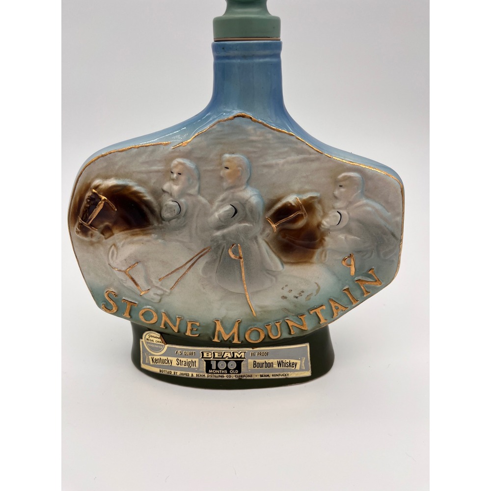 Jim Beam Stone Mountain GA Decanter Monument to the South Regal China Vintage - Picture 3 of 13